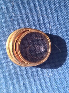 Bronzo Italia Pink Bronze Domed Ring Sz 7